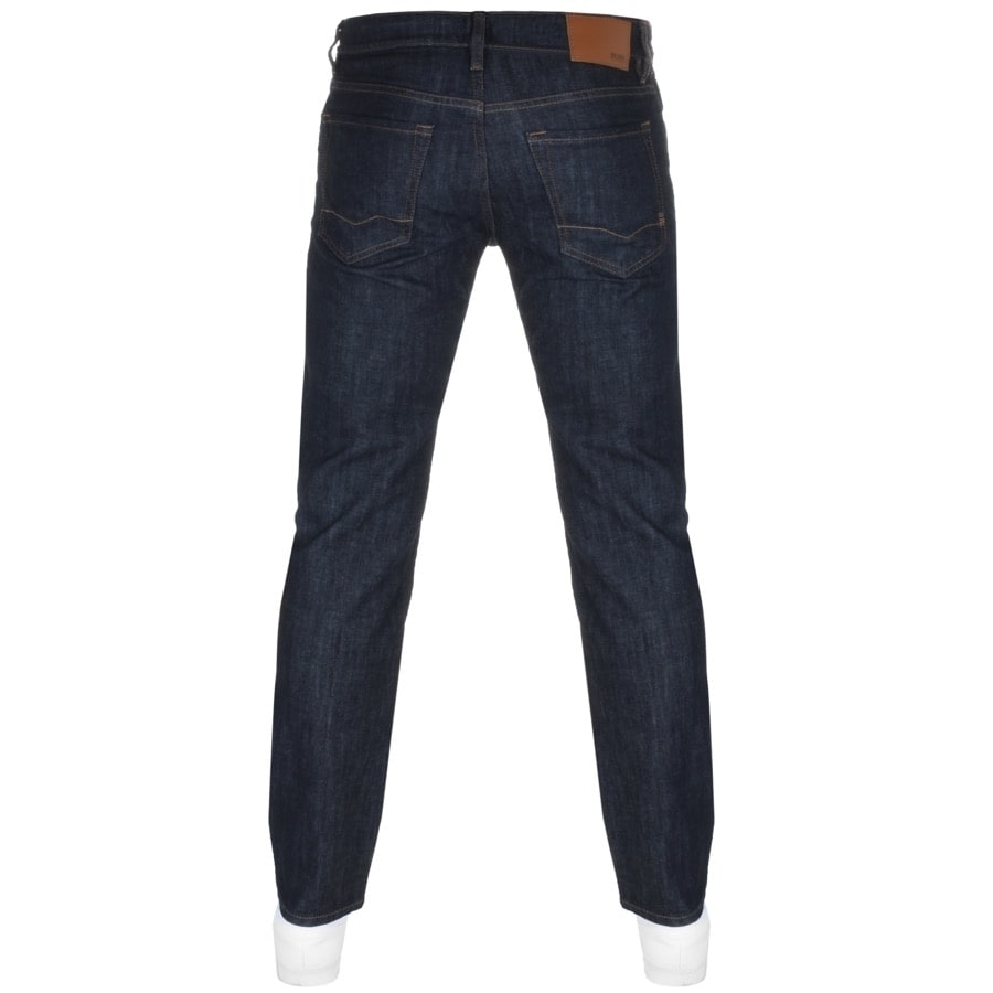 Alternative Image for ProductBOSS Maine Regular Fit Jeans Navy2